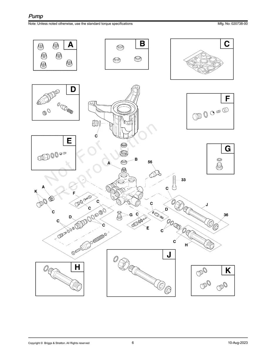 BRIGGS AND STRATTON, 020738-00, IPL.6